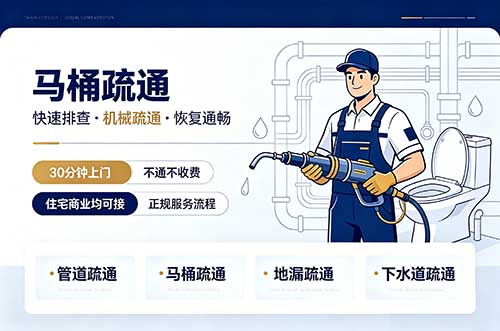 怒江马桶疏通
