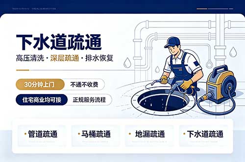 怒江下水道疏通